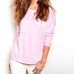 Elliott Lauren pale pink super soft long sleeve t shirt. Size medium.